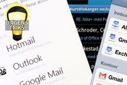 Slå sammen flere innbokser på mobilen