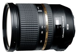 Med verdens første stabiliserte fullformats 24-70 mm objektiv, har Tamron signalisert at de vil være med på festen.