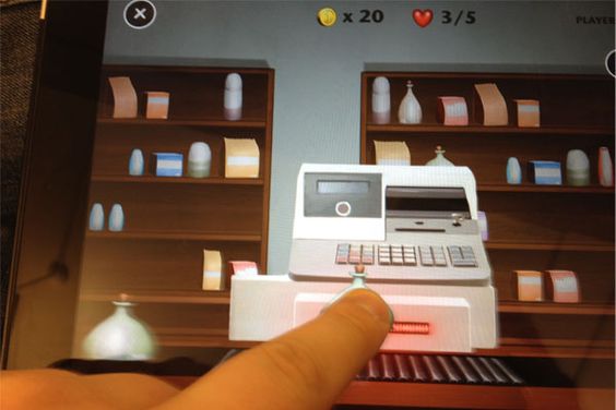 Å skanne varene er ikke spesielt utfordrene.
