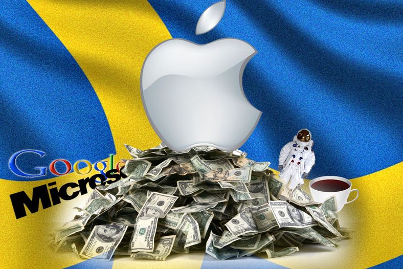 Apples børsverdi er nå høyere enn Sveriges BNP
