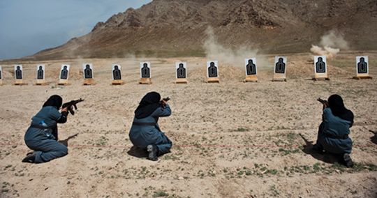 Fra prosjektet om kvinner i Afghanistan. Foto: Lynsey Addario