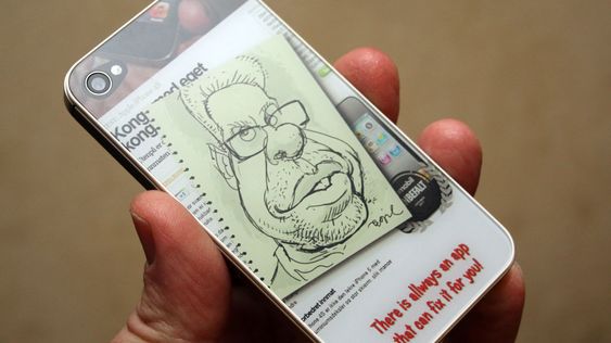 Bakplatedeksel til iPhone 4S fra unYOUsual.