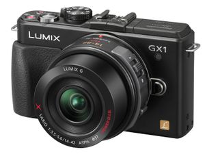 Panasonic har hatt stor suksess med sine mFT-kameraer. Her er en av dem, Lumix GX1.