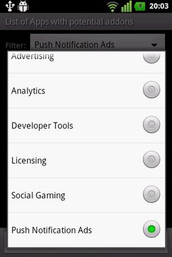 Push Notification Ads havner i