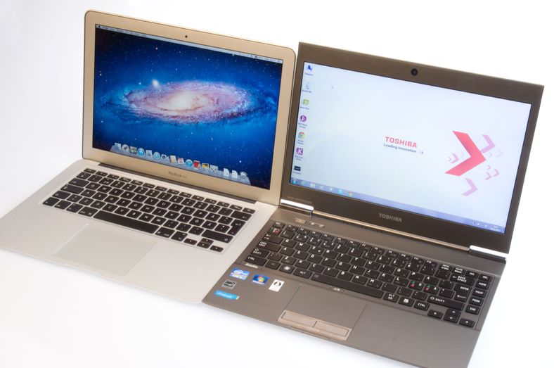 MacBook Air møter Satellite Z830