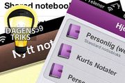 Les Ha notatene alltid tilgjengelig på mobilen