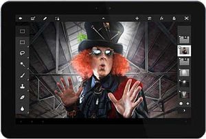Slik ser nye Photoshop Touch ut.