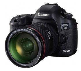 Hovedvinneren stikker av med et Canon EOS 5D Mark III.