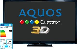 Klikk for å vise bilde i full størrelse Sharp Aquos LC-70LE836S