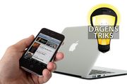 Les Del musikk mellom Apple-dingsene dine