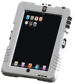 Denne har et såkalt RAM-feste, og dermed kan du feste den i en rekke forskjellige holdere som du får kjøpt. Men den passer bare iPad.