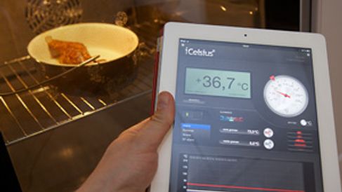 Bruk iPad-en som steketermometer