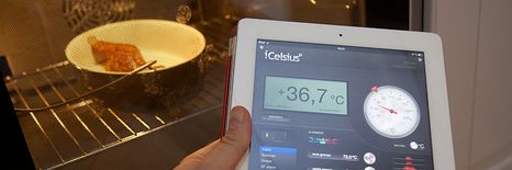 Bruk iPad-en som steketermometer