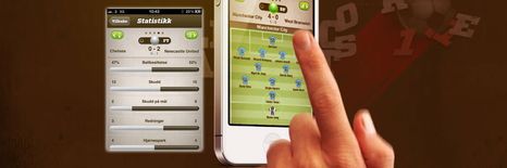 F&oslash;lg fotballrunden med denne appen