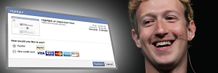 Tester betaling for Facebook-status