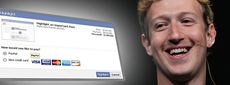 Tester betaling for Facebook-status