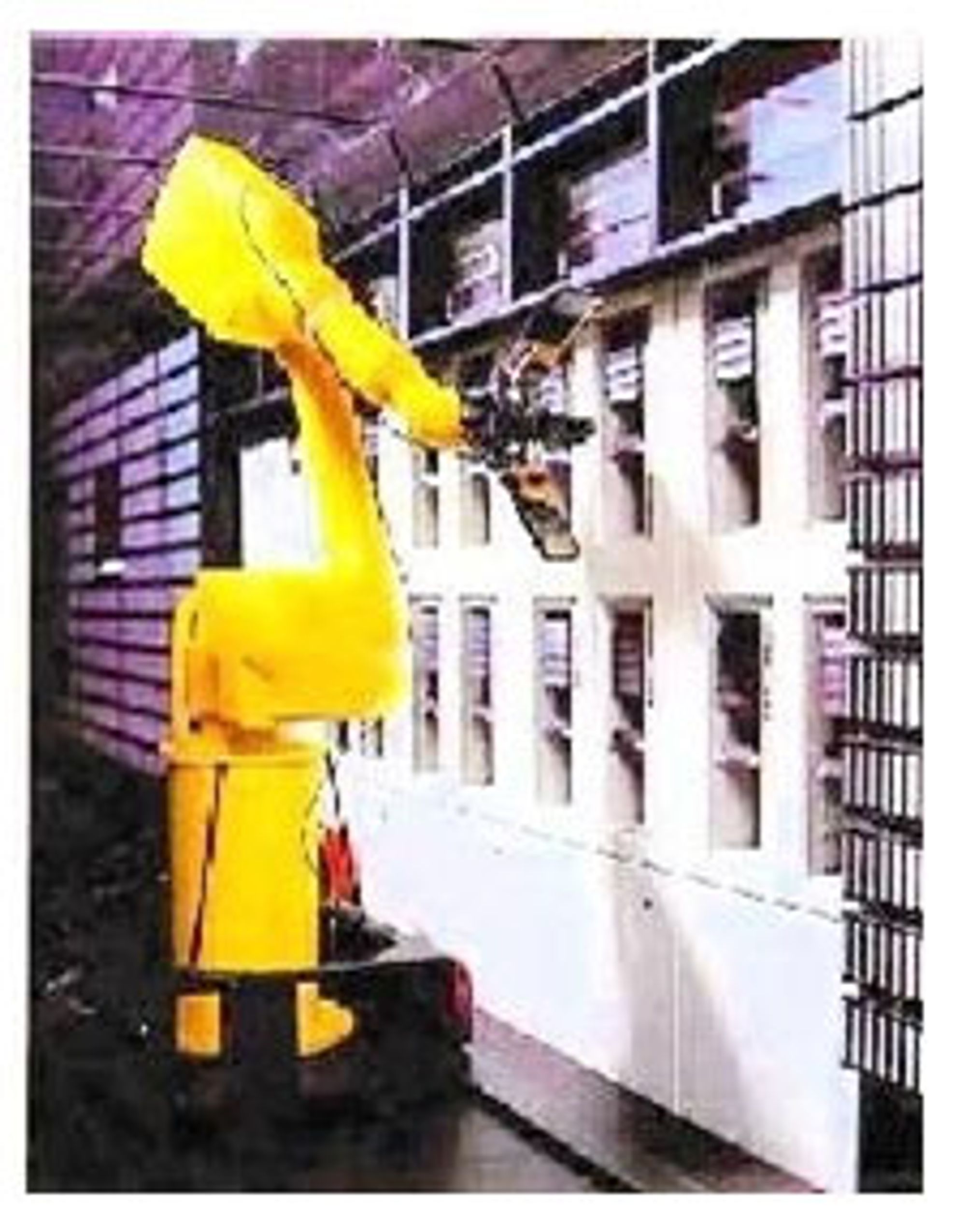 Arkiveringsrobot fra 1995. Bilde: IBM
