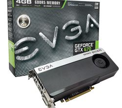 EVGA GeForce GTX 670 4GB Superclocked