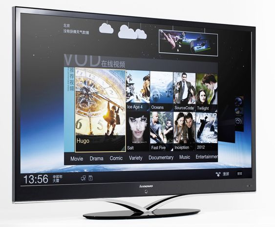 Denne TV-en fra Lenovo kjører på en dual core-prosessor.