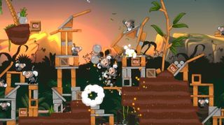 Man glemmer det kanskje, men Angry Birds har faktisk en narrativ rød tråd. (Skjermbilde: Rovio Entertainment).