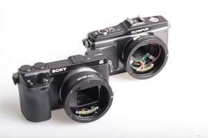 Adapterne fra Kipton passer til mFT og Sony NEX.