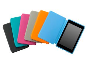 Du kan kjøpe deksler i en rekke farger til Google Nexus 7.