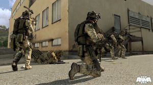 ArmA III rammes av nedstengingen.