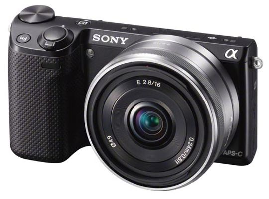 Dette skal visstnok være det nye systemkameraet Sony NEX-5R.