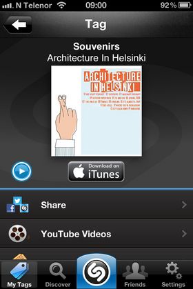 Noen sanger blir for sære også for Shazam.
