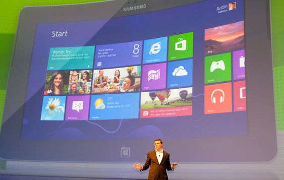 ATIV Tab benytter Windows 8.