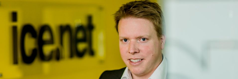 Ice-sjef Eivind Helgaker har vært involvert i søsterselskapet Telco Datas kjøp av spektrum og ser mulighet til å produsere mobildata svært kostnadseffektivt.