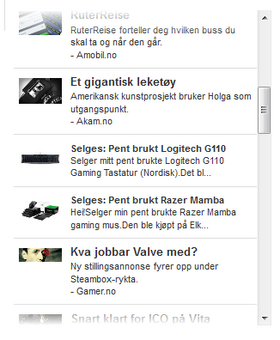Livefeeden gir deg løpende oversikt over alt som skjer på Akam.no.