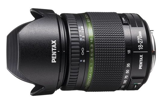 Pentax DA 18-270mm.