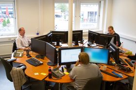 Helpdesken fungerer som praksisplass.