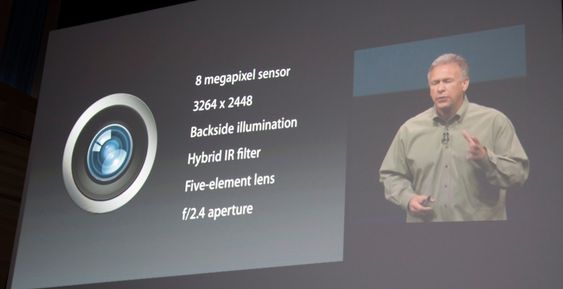 Kameraet i iPhone 5 har fått en rekke nye funksjoner, blant annet panoramafunksjon.