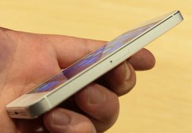 Den nye iPhone-en har blitt slankere.