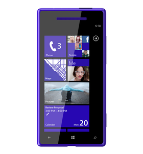 Dette skal, ifølge ryktene, være en lilla versjon av HTC 8X.