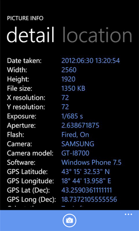 Picture Info.