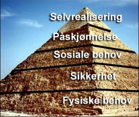 Ifølge Maslows behovspyramide er selvrealisering selve kronen på verket.