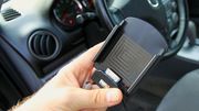 Les Brodit iPhone-holder med ekstern antenne