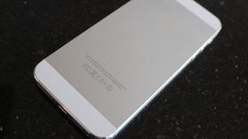 The back is now in the metal, and not glass like the iPhone 4