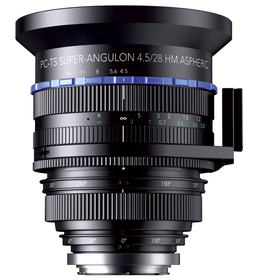 Schneider Kreuznach tilt-skift 28 mm f/4.5.