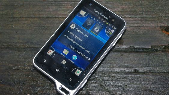 Sony Ericsson Xperia Active.