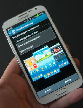 Synes du overgangen til smarttelefon virker komplisert? Da kan du velge en forenklet måte å bruke Galaxy Note II på.