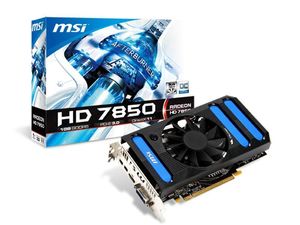 MSI Radeon HD 7850 1GB