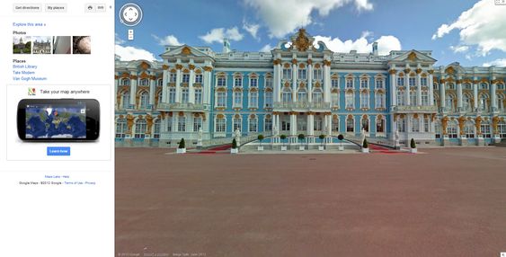 Katarinapalasset i Russland.