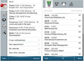 SuperOffice til iPhone.