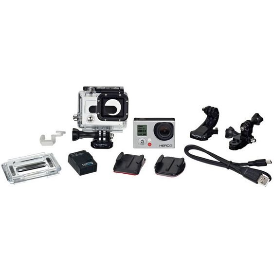 GoPro HD Hero 3 Silver.