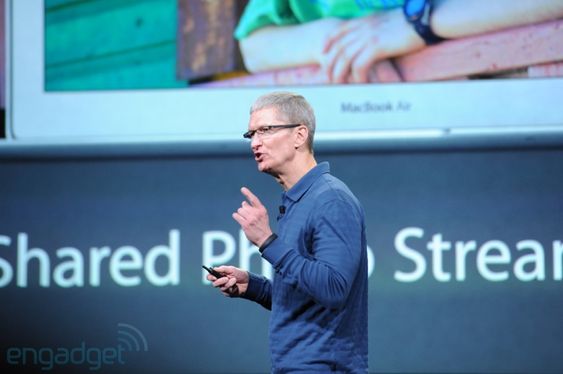 Apple-sjef Tim Cook synes ikke at rettlige skritt mot Samsung var veien å gå.