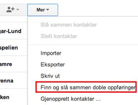 Det er lett å bli kvitt dobbeltoppføringer i Google-kontaktene dine.